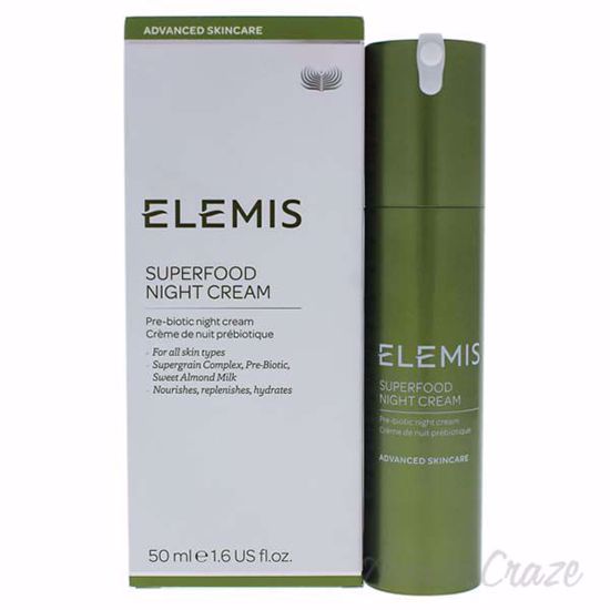Superfood Night Cream by Elemis for Unisex - 1.6 oz Cream
