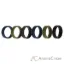 Picture of Silicone Wedding BR Middle Line Ring Set - Basic-Olive by ROQ for Men - 6 x 10 mm Ring
