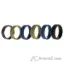 Picture of Silicone Wedding BR Middle Line Ring Set - Basic-Olive by ROQ for Men - 6 x 12 mm Ring
