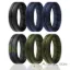 Picture of Silicone Wedding BR Middle Line Ring Set - Basic-Olive by ROQ for Men - 6 x 15 mm Ring