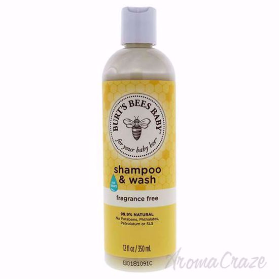 Baby Shampoo and Wash Fragrance Free by Burts Bees for Kids 