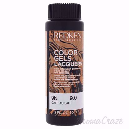 Color Gels Lacquers Haircolor 9N - Cafe Au Lait by Redken fo