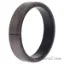 Picture of Silicone Wedding 6mm Brush 2Layer Ring - Silver by ROQ for Men - 14 mm Ring