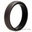 Picture of Silicone Wedding 6mm Brush 2Layer Ring - Silver by ROQ for Men - 15 mm Ring