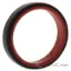 Picture of Silicone Wedding 6mm Brush 2Layer Ring - Red-Black by ROQ for Men - 9 mm Ring