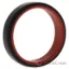 Picture of Silicone Wedding 6mm Brush 2Layer Ring - Red-Black by ROQ for Men - 11 mm Ring