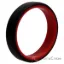 Picture of Silicone Wedding 6mm Brush 2Layer Ring - Red-Black by ROQ for Men - 15 mm Ring
