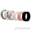Picture of Silicone Wedding Flower Ring Set - Marble by ROQ for Women - 6 x 4 mm Ring