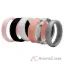 Picture of Silicone Wedding Flower Ring Set - Marble by ROQ for Women - 6 x 10 mm Ring