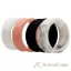 Picture of Silicone Wedding Flower Ring Set - Marble by ROQ for Women - 4 x 6 mm Ring