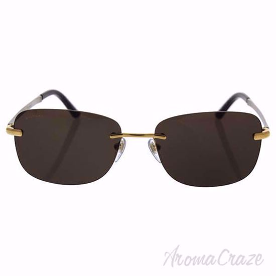 Picture of Bvlgari BV5031TG 4081/73 - Solid Gold/Brown by Bvlgari for Men - 58-17-140 mm Sunglasses