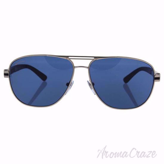 Bvlgari BV5033 400/80 - Matte Silver/Dark Blue by Bvlgari fo