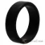 Picture of Silicone Wedding 2Layer Beveled 8mm Ring - Black by ROQ for Men - 13 mm Ring