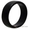 Picture of Silicone Wedding 2Layer Beveled 8mm Ring - Black by ROQ for Men - 16 mm Ring