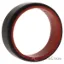 Picture of Silicone Wedding 2Layer Beveled 8mm Ring - Red-Black by ROQ for Men - 11 mm Ring