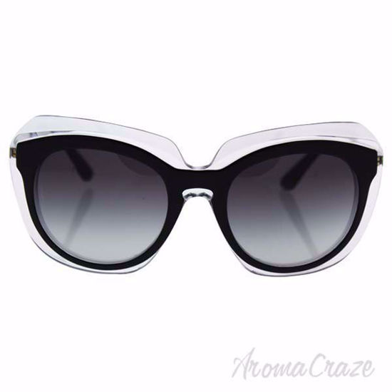 Dolce & Gabbana DG 4282 675/8G - Top Black On Transparent/Gr