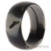Picture of Silicone Wedding Ring - Black-Camo by ROQ for Men - 9 mm Ring