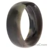 Picture of Silicone Wedding Ring - Black-Camo by ROQ for Men - 11 mm Ring