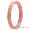 Picture of Silicone Wedding Stackble Lines Single Ring - Rose-Gold-New by ROQ for Women - 6 mm Ring