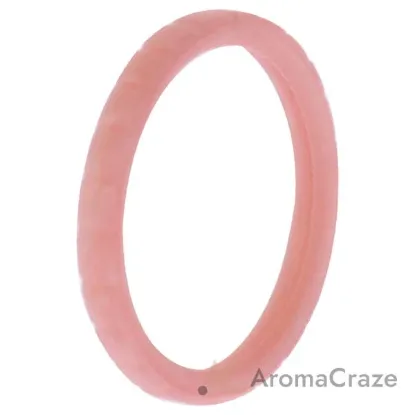 Picture of Silicone Wedding Stackble Lines Single Ring - Rose-Gold-New by ROQ for Women - 7 mm Ring
