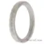 Picture of Silicone Wedding Stackble Lines Single Ring - Silver by ROQ for Women - 4 mm Ring