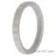 Picture of Silicone Wedding Stackble Lines Single Ring - Silver by ROQ for Women - 5 mm Ring