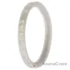 Picture of Silicone Wedding Stackble Lines Single Ring - Silver by ROQ for Women - 10 mm Ring