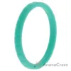 Picture of Silicone Wedding Stackble Lines Single Ring - Turquoise by ROQ for Women - 10 mm Ring