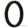 Picture of Silicone Wedding Stackble Lines Single Ring - Black-Turquoise by ROQ for Women - 5 mm Ring
