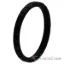 Picture of Silicone Wedding Stackble Lines Single Ring - Black-Turquoise by ROQ for Women - 11 mm Ring