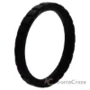 Picture of Silicone Wedding Stackble Lines Single Ring - Black by ROQ for Women - 6 mm Ring