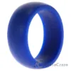 Picture of Silicone Wedding Ring Dome Style - Blue by ROQ for Men - 7 mm Ring