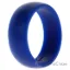 Picture of Silicone Wedding Ring Dome Style - Blue by ROQ for Men - 12 mm Ring