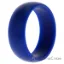 Picture of Silicone Wedding Ring Dome Style - Blue by ROQ for Men - 13 mm Ring