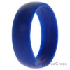 Picture of Silicone Wedding Ring Dome Style - Blue by ROQ for Men - 15 mm Ring