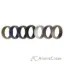 Picture of Silicone Wedding Ring Set - Metal-Camo by ROQ for Men - 7 x 14 mm Ring
