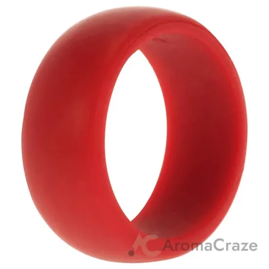 Picture of Silicone Wedding Ring - Red by ROQ for Men - 7 mm Ring