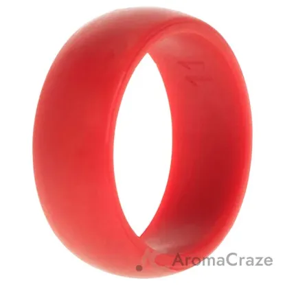 Picture of Silicone Wedding Ring - Red by ROQ for Men - 11 mm Ring