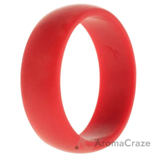 Picture of Silicone Wedding Ring - Red by ROQ for Men - 15 mm Ring