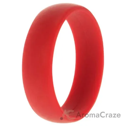 Picture of Silicone Wedding Ring - Red by ROQ for Men - 16 mm Ring