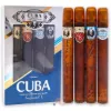 Picture of Cuba Quad I by Cuba for Men - 4 Pc Gift Set 1.17oz Cuba Gold EDT Spray, 1.17oz Cuba Royal EDT Spray, 1.17oz Cuba Winner EDT Spray, 1.17oz Cuba Shadow EDT Spray