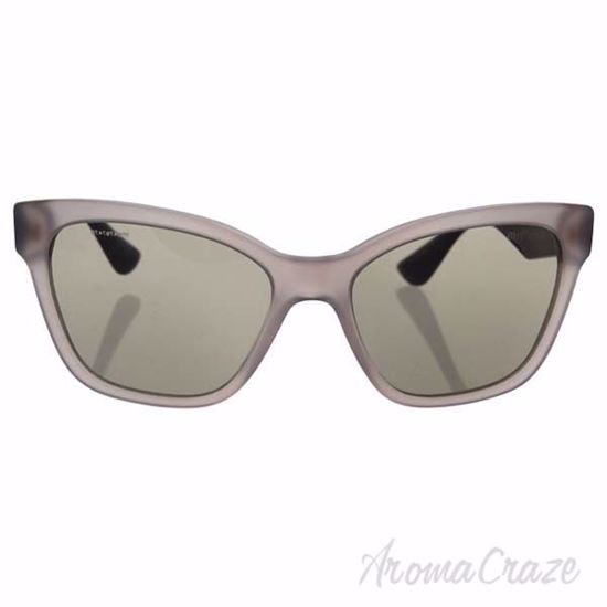 Miu Miu MU 06R UE2-5J2 - Black Opal Argil/Light Brown by Miu