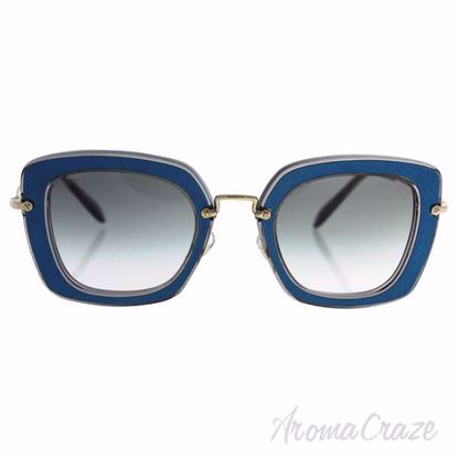 Miu Miu MU 07O ROY-1E0 - Blue & Translucent Grey/Light Grey 