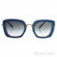 Miu Miu MU 07O ROY-1E0 - Blue & Translucent Grey/Light Grey 