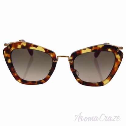 Miu Miu MU 10N UBR-3D0 - Light Havana/Brown Gradient by Miu 