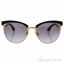 Miu Miu MU 54Q 1AB-3E2 - Black Gold/Grey Gradient by Miu Miu