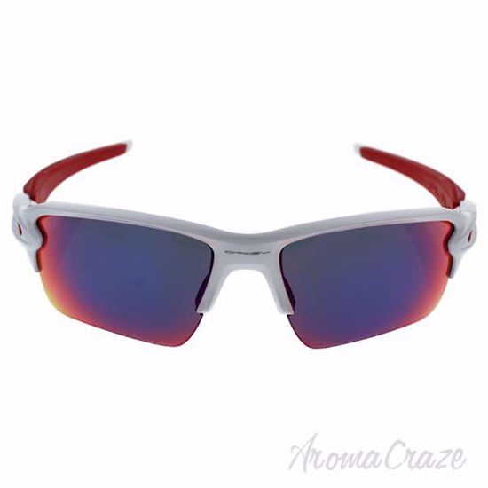 Oakley Flak 2.0 OO9188-21 - Polished White/Positive Red Irid