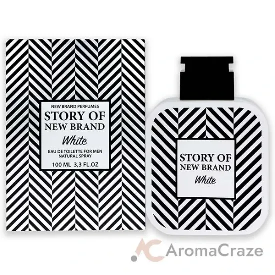 Picture of Story Of New Brand White by New Brand for Men - 3.3 oz EDT Spray