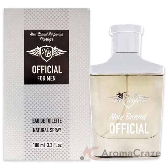 Picture of Official by New Brand for Men - 3.3 oz EDT Spray