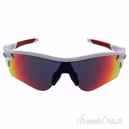 Oakley Radarlock OO9206-10 - Polished White/Red Iridium by O